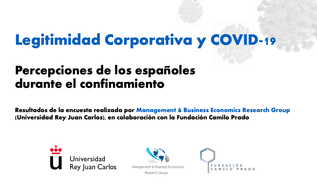 Informe de Legitimidad corporativa y COVID-19: Percepciones de los españoles durante el confinamiento